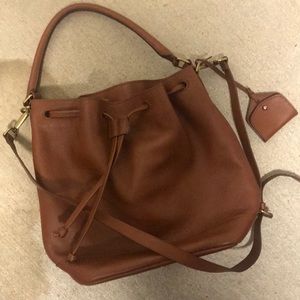 Madewell Leather Bucket Bag